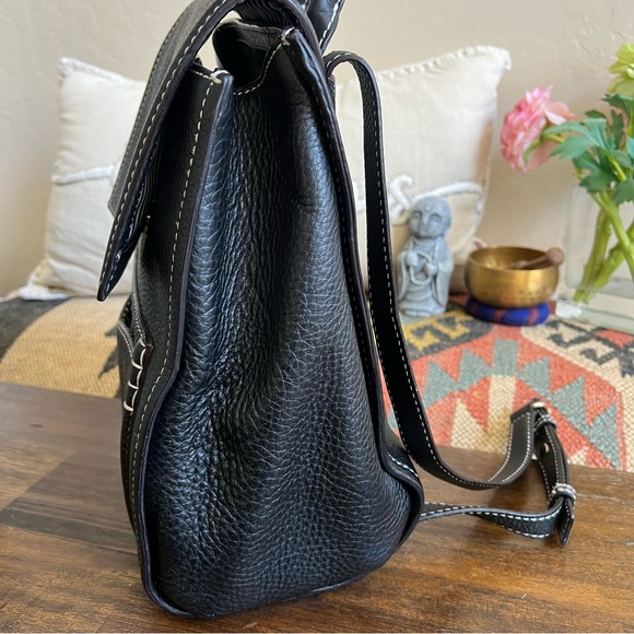 NWOT! Kate Spade $498 Claremont Drive Cody Cowhide Black Leather Backpack - Picture 9 of 16